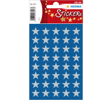 HERMA Sticker Etoile 13mm argent 120 pcs./3 flls., 3417