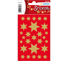 HERMA Sticker Etoile or 81 pcs./3 flls., 3927