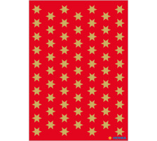 HERMA Sticker Etoile 8mm or 201 pcs./3 flls., 4054