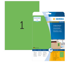 HERMA Etiketten Special A4 grün 20 Stück, 4424