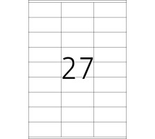 HERMA tiquettes univers. 70x32mm blanc 2700 pcs./100 flls., 4450