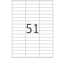 HERMA tiquettes univers. 70x16,9mm blanc 5100 pcs./100 flls., 4459