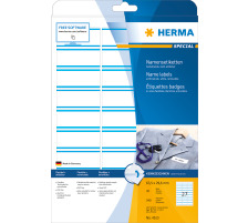 HERMA Etiquettes badges 63,5x29,6mm blanc 540 pcs./20 flls., 4513