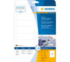 HERMA Etiquettes badges 88,9x33,8mm blanc 320 pcs./20 flls., 4515