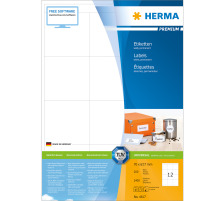 HERMA Etiquettes Premium 70×67,7mm blanc 2400 pcs., 4617