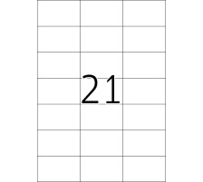 HERMA tiquettes univers. 70x42,3mm blanc 2100 pcs./100 flls., 4668