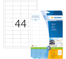 HERMA Etiketten Premium 48,3×25,4mm weiss 1100 Stück, 5051