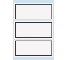 HERMA Etiquettes 3682mm bord gris, lign 18 pcs., 5711