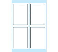 HERMA Etiquettes 4055mm bord gris, lign 24 pcs., 5713