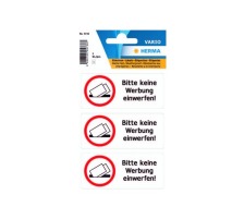 HERMA Etiquettes keine Reklame 3 pcs., 5738