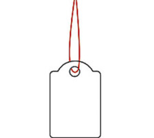 HERMA tiquettes volantes 15x24mm fil rouge 1000 pcs., 6902