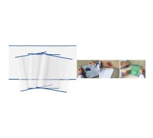 10 X HERMA Couverture livres transp. 540x265mm, 7265