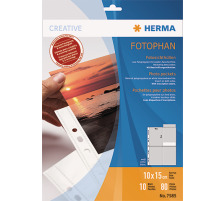 HERMA Dossier Fotophan 10x15cm 8/10 feuilles, 7585