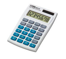 IBICO Calculatrice 081X 8 chiffres gris/bleu, IB410000