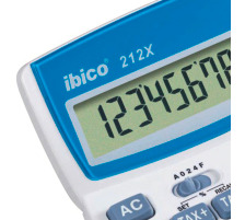 IBICO Calculatrice 212X 12 chiffres, IB410086
