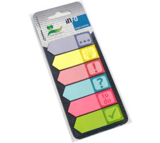 INFO Page Marker 18x55mm Symbols, 6x25 feuilles, 5672-90
