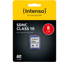 INTENSO SDHC Card Class 10 8GB, 3411460