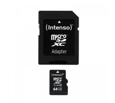 INTENSO Micro SD class 10 64GB, 3413490