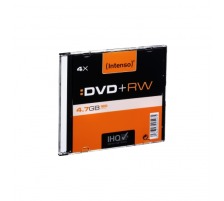 INTENSO DVD+RW Slim 4.7GB 4x 10 Pcs, 4211632