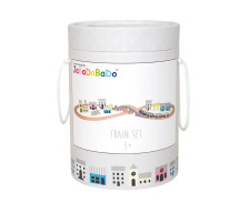 JABADABADO Train set color 23x23x25cm, W7116
