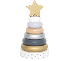 JABADABADO Stacking toy gris, or 11x19x10cm, W7157