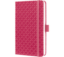 JOLIE Carnet HC fuchsia pink lign 174 p.,95x150x16mm, JN104
