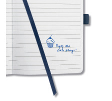 JOLIE Carnet HC midnight blue lign 174 p.,95x150x16mm, JN204