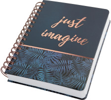 JOLIE Carnet Sprial A5 MysticJungle,Dot-Lin.,240p., JN603