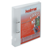 KOLMA Classeur ann. Vario KF A4 transparent, 2-anneaux 40mm, 02.122.00