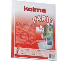 KOLMA Livre de prsent. Vario A4 blanc, 20 poches, 03.744.16