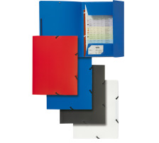 KOLMA Dossier de coll. Penda A4 opak rouge, 11.067.04