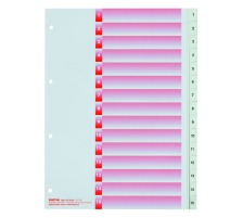 KOLMA Rpertoires PP blanc A4 1-15, 18.115.16