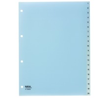KOLMA Rpertoires transparent A4 1-20, 21.120.00