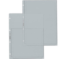 KOLMA Poche transparent Voluma A4 CopyRes.,part.couvrant 25 pcs., 57.124.20
