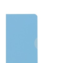 KOLMA Dossiers VISA antirefl. A4 bleu, Copyresistant 10 pices, 59.433.05