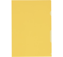 KOLMA Sichtmappen A4 gelb, soft 100 Stck, 59.444.11