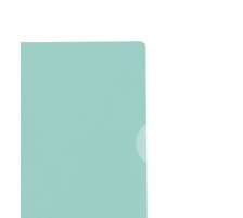KOLMA Dossier VISA lisse A4 vert., Copyresist. 10 pices, 59.646.01