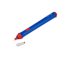LUFER Gomme lectrique bleu, avec accessoires, 69607