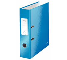 LEITZ Classeur WOW 8cm bleu A4, 10050036
