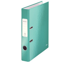 LEITZ Classeur WOW 5,2cm bleu glacier A4, 10060051