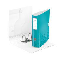 LEITZ Classeur 8cm bleu glacier A4, 11060051