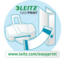 LEITZ Etiquette dorsales 46x111mm autocollante 50 pices, 16920085