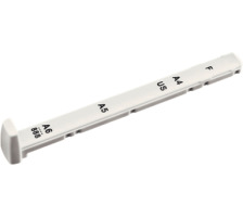 LEITZ Rail de clture en plastique gris clair 136mm, 17270085