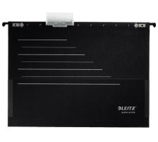 LEITZ Dossier susp. Alpha A4 noir 5 pcs., 19263095