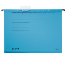 LEITZ Dossier susp. Alpha A4 bleu 5 pcs., 19853035