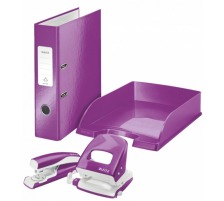 LEITZ Dossier-classeur WOW A4 violet, 30010062
