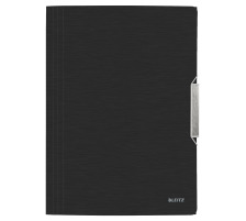 LEITZ Dossier de coll. Style PP A4 satin noir 150 feuilles, 39770094