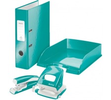 LEITZ Pochettes  lastique WOW A4 bleu glacier, 39820051