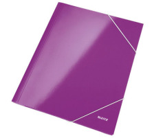 LEITZ Pochettes  lastique WOW A4 violet, 39820062
