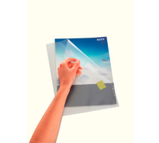 LEITZ Dossier PP A4 bleu, 0,13mm 100 pcs., 40000035